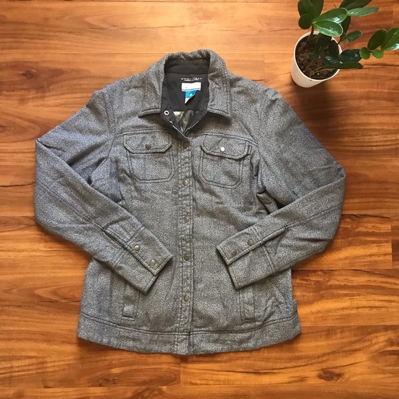 Columbia Tops - Columbia Omni-Heat Snap Front Shirt